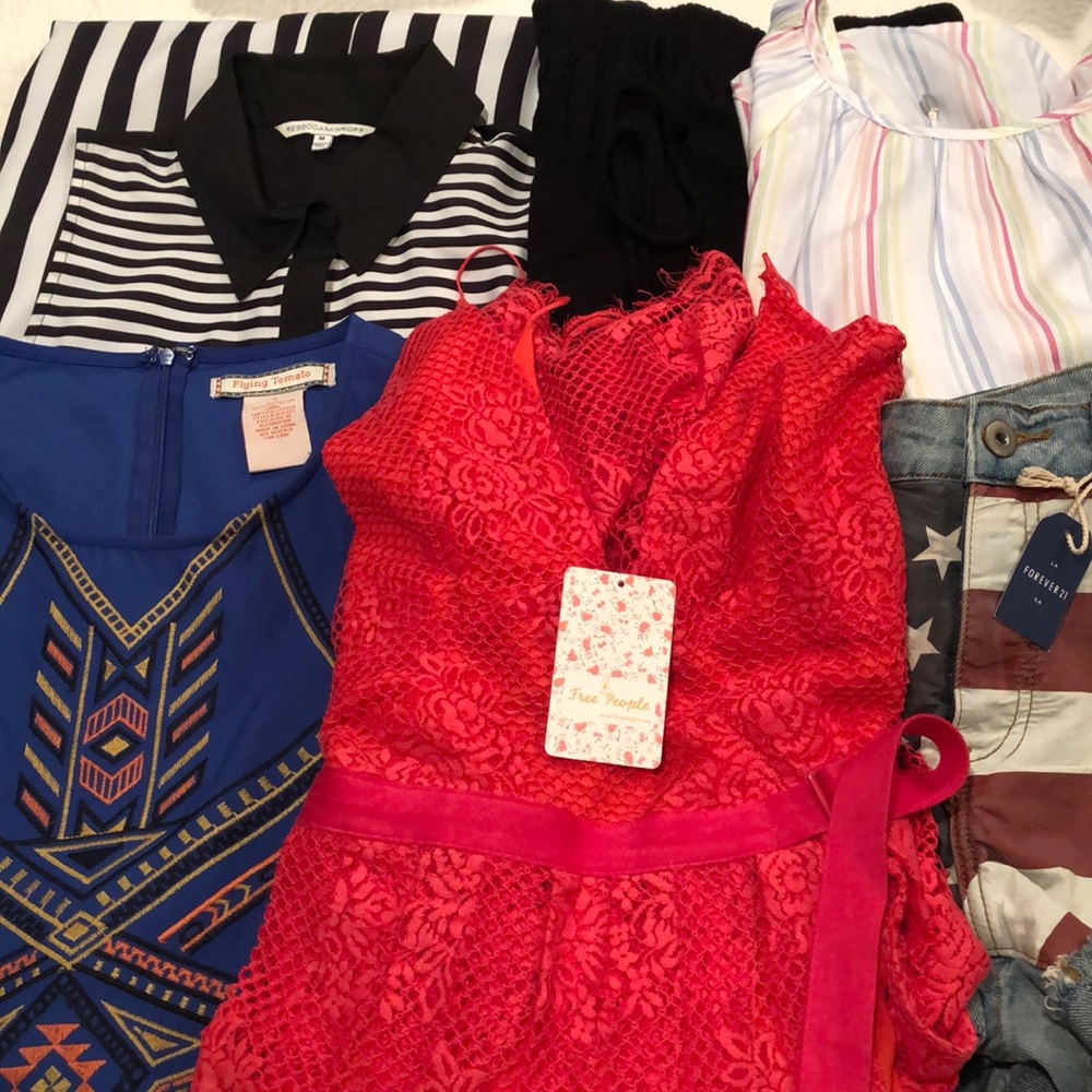 Reseller Box 6 Items Free People Rebecca Minkoff